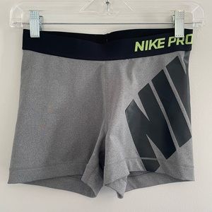 Nike Pro 3” Logo Shorts